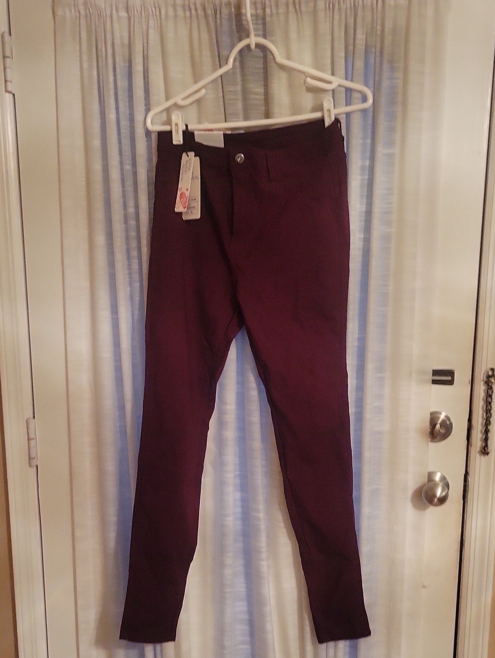 Burgundy Pants